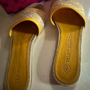 Tory Burch Sandals! Worn once! Size 9 in woman!